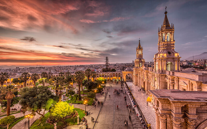 Paquete turístico en Arequipa y el Cañón del Colca 4 días y 3 noches